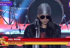 Imitador de Axl Rose regresó a “Yo Soy” después de 8 años, pero no pudo ganar contra José José 