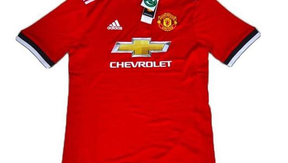 Manchester United: Se filtra foto de camiseta de la próxima temporada