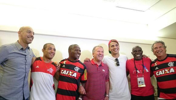 Zico y su emoción por encontrarse con Paolo Guerrero en el Maracaná