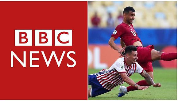 Paraguay vs. Qatar | El increíble error de la BBC en la Copa América 2019 | FOTO