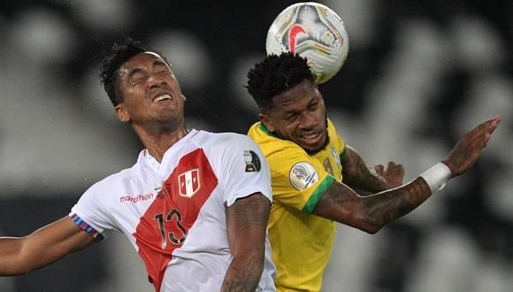 Perú perdió por 1-0 ante Brasil por las semifinales de Copa América 2021. (Foto: AFP)