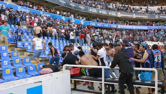 Querétaro jugará sus partidos como local sin público tras la tragedia en La Corregidora. Foto: AFP.