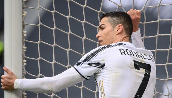 Cristiano Ronaldo puede marcharse de Juventus si no clasifica a la Champions League. (Foto: AFP)