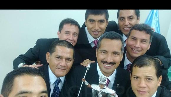 Alianza Lima vs San Martin: Árbitros de la final de la Copa Inca se toman un selfie para el recuerdo