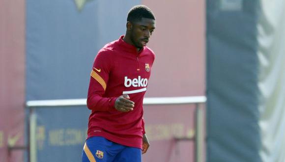 Ousmane Dembélé fue suplente y no participó del reciente partido del Barcelona en LaLiga. (Foto: FC Barcelona)