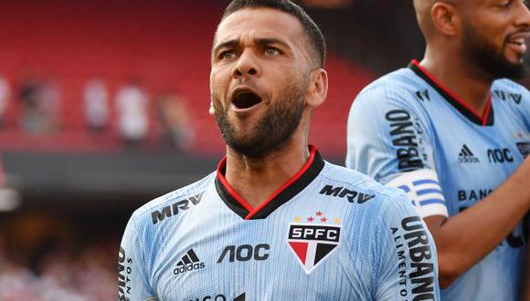 Dani Alves es jugador de Sao Paulo desde agosto del 2019. (Foto: Sao Paulo)