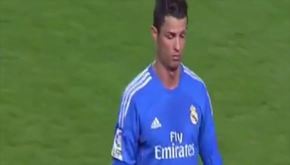 Ronaldo y Bale discutieron previo a tiro libre [VIDEO]