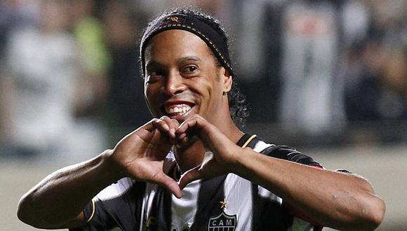 Ronaldinho se despidió del Atlético Mineiro?