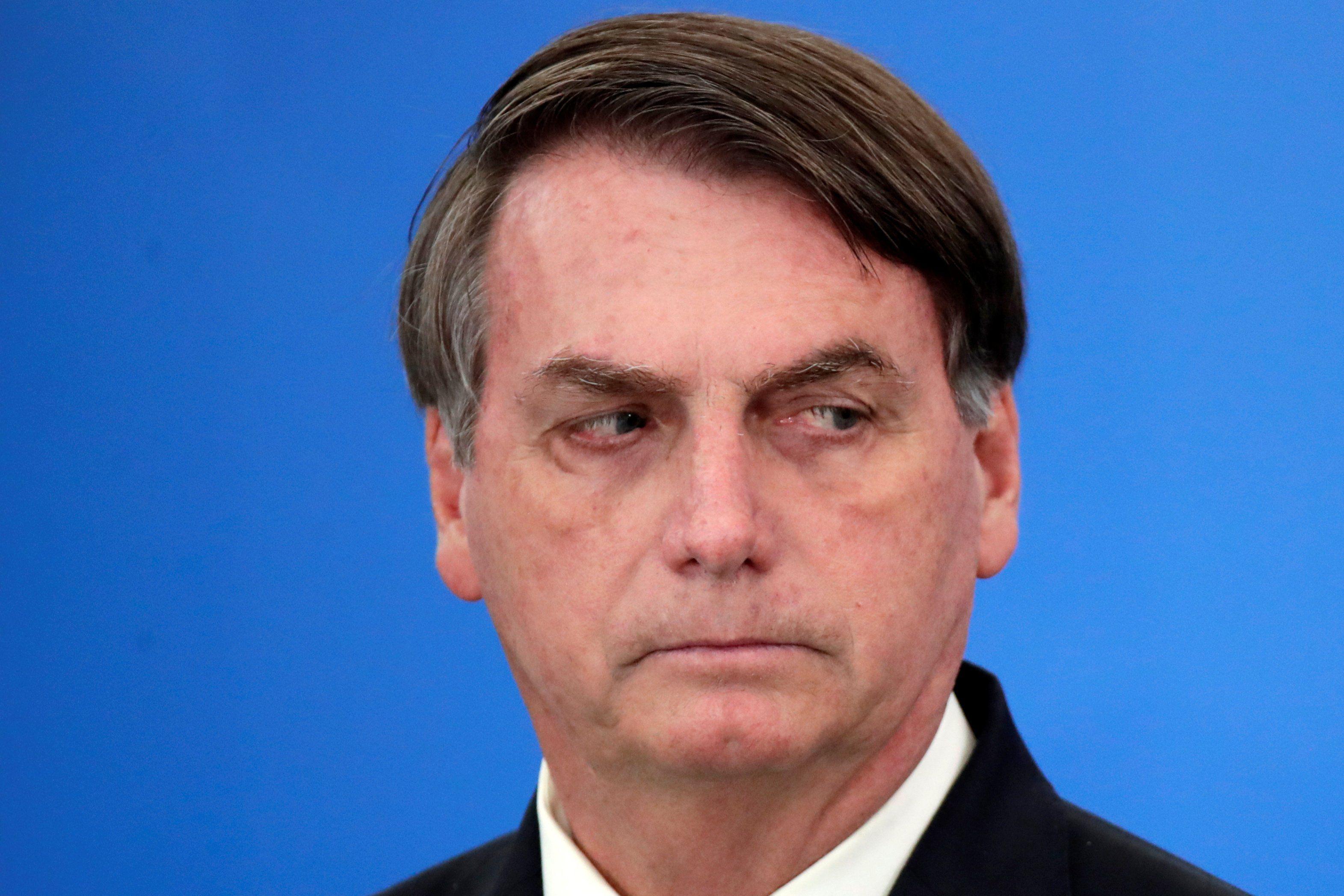 Jair Bolsonaro está siendo cuestionado en Brasil por el manejo que le da a la crisis del coronavirus. (REUTERS/Ueslei Marcelino).