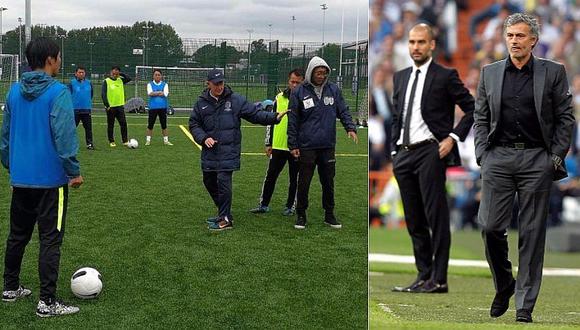 Entrenadores chinos viajan a Manchester para aprender de Mourinho y Guardiola
