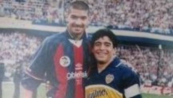Sebastián Abreu tiene las camisetas de Maradona y Messi en su enorme colección. (Foto: Archivo personal)