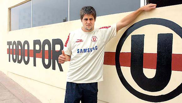 Ex rosado Werner Schuler entrenó ayer por primera vez con Universitario en Campo Mar