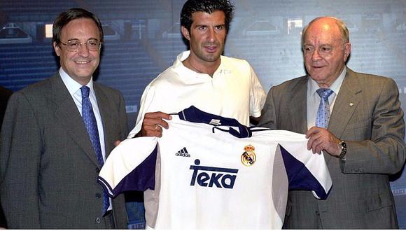 Real Madrid: Florentino Pérez reveló detalles de la contratación de Figo