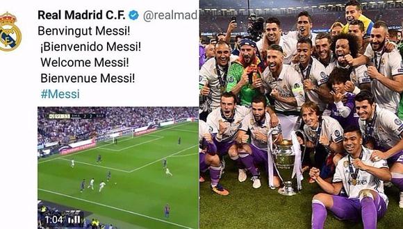 Real Madrid: Redes sociales son hackeadas y anuncian fichaje de Messi