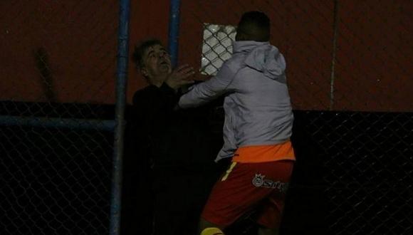 Sport Huancayo: jugador colombiano agarró a puñetazos a Marcelo Grioni