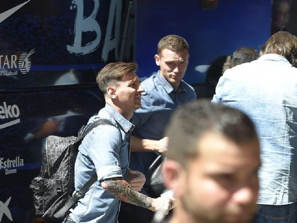 Barcelona llegó a Berlín en medio de gran expectativa [FOTOS]