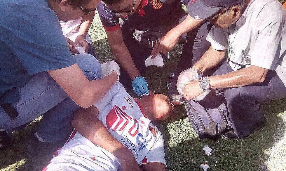 Un partido de Copa Perú terminó nuevamente en bronca [FOTOS]
