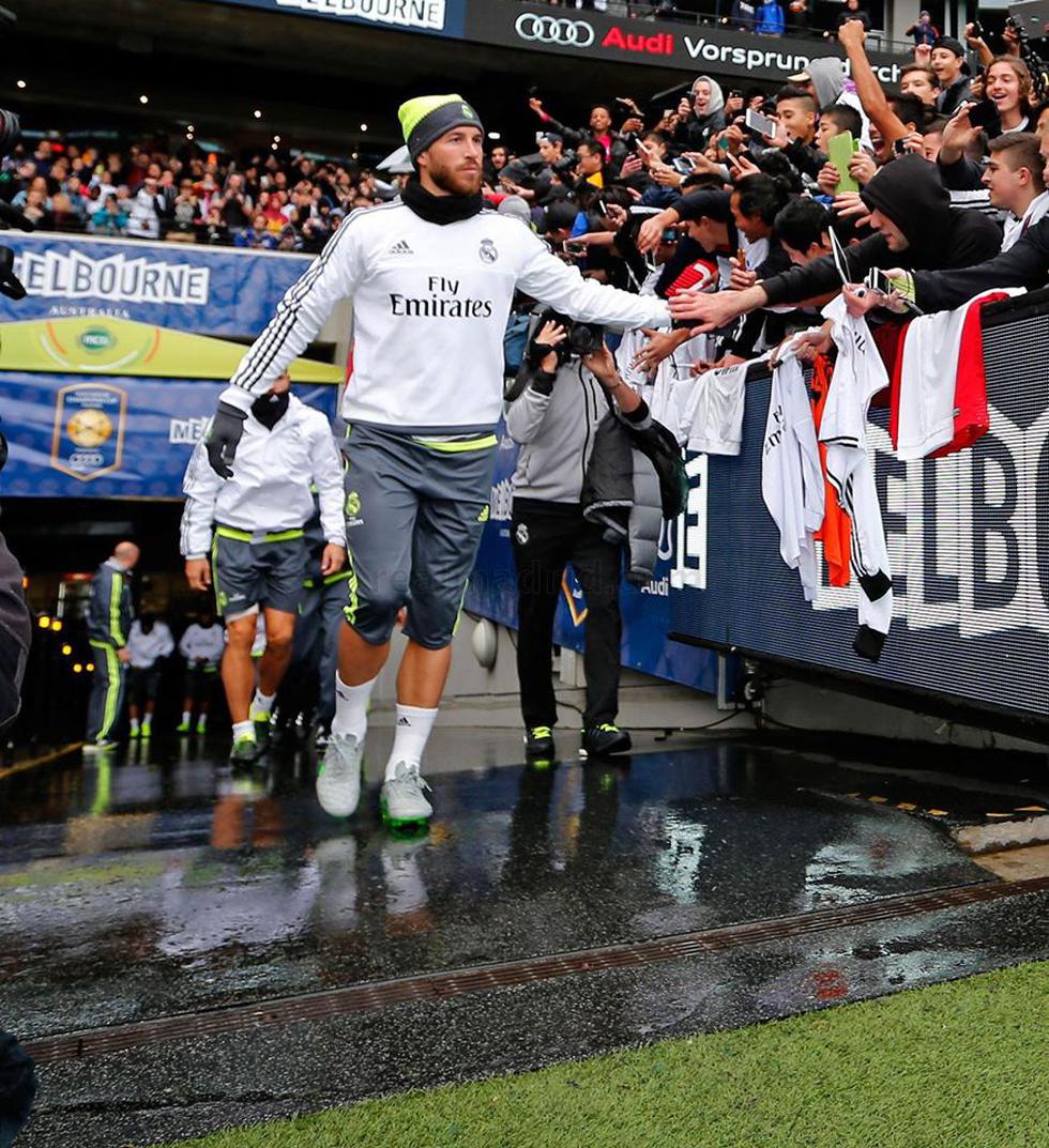 Real Madrid: Más de 10 mil hinchas presentes en el entrenamiento en Australia [FOTOS]