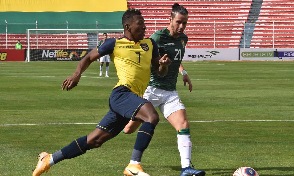 Ecuador venció 32 a Bolivia por las Eliminatorias a Qatar 2022