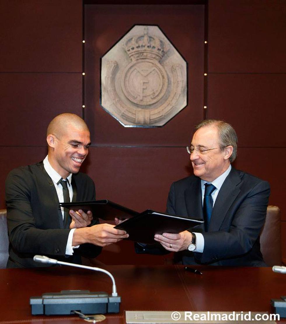 Real Madrid: Portugués Pepe renovó hasta el 2017