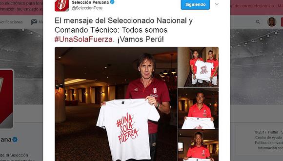Selección peruana: Una Sola Fuerza será el mensaje esta noche en Nacional