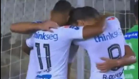 Santos vs. Sporting Cristal: Bueno puso el tercero [VIDEO]