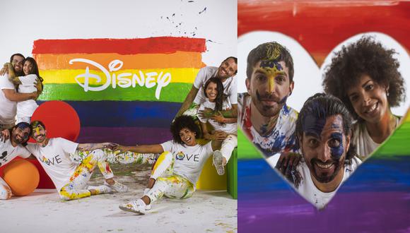 El video de Disney cuenta con la participación de creadores de contenido como Adriano Canella, Carlos Andrés Luna, Jefrey Sánchez, Sara y Atenas, Zantiago y Javiera Arnillas, intenta reflejar la unión, y el valor de la identidad personal. (Foto: Disney)