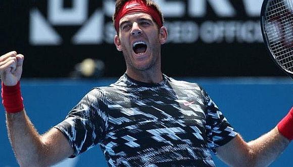 Masters 1000: Juan Martín Del Potro gana y se mete en la segunda ronda
