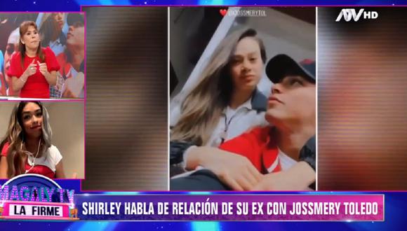 ¿Jossmery Toledo se interpuso en la relación de Shirley Arica y Jean Deza? (Foto: Captura ATV)