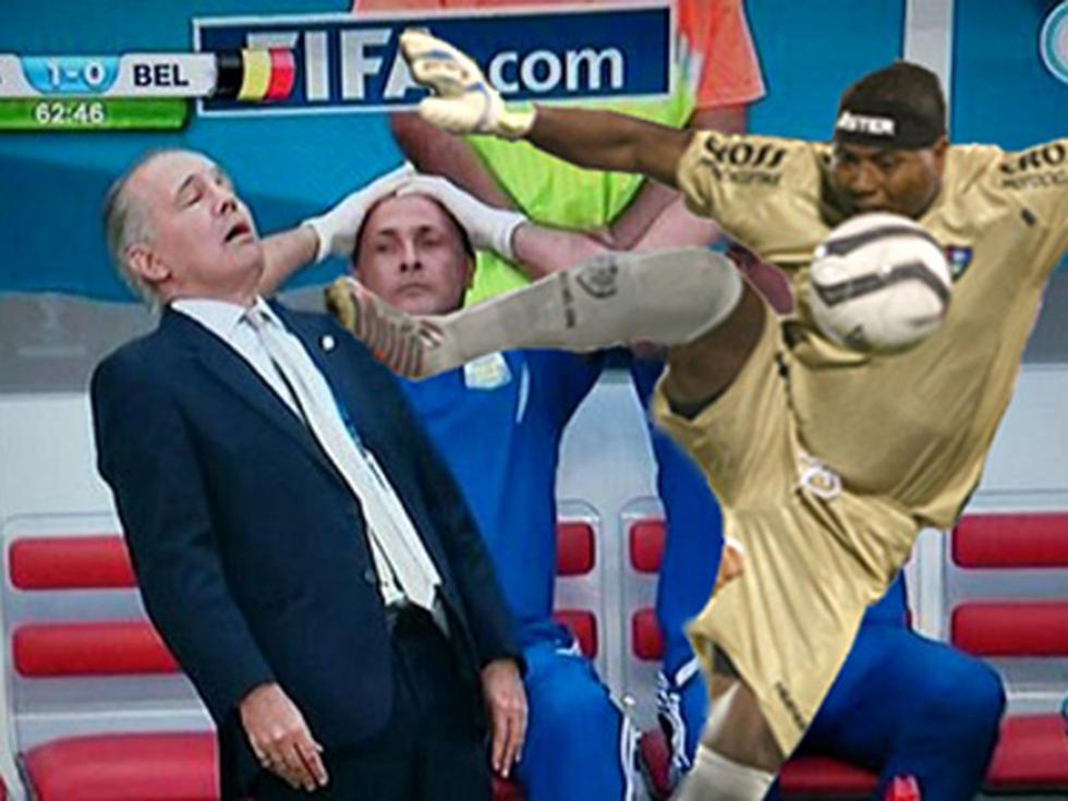 El blooper de Sabella en el Argentina vs Bélgica provoca divertidos memes [FOTOS]