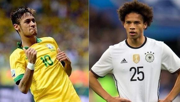 Sané previo al Alemania vs. Brasil: "No dependen de Neymar como en 2014"