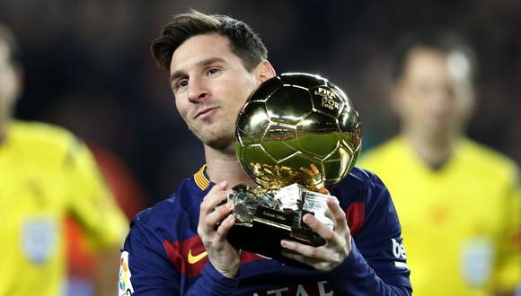 Lionel Messi se refiere a un posible triunfo en el Balón de Oro. (Foto: EFE)