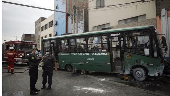 Un muerto y cuatro heridos dejó accidente de tránsito registrado esta tarde en Cercado de Lima. (Foto: Joel Alonzo/@photo.gec)