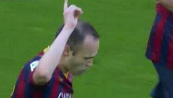 Barcelona: Andrés Iniesta dedicó gol a su hijo fallecido [VIDEO]