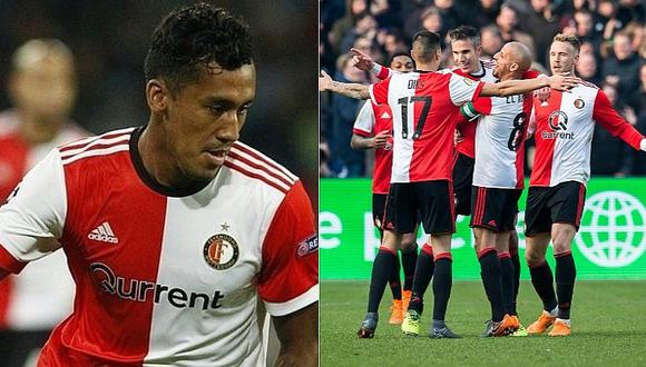 Sin Renato Tapia: Feyenoord superó al Heracles por la Liga Holandesa