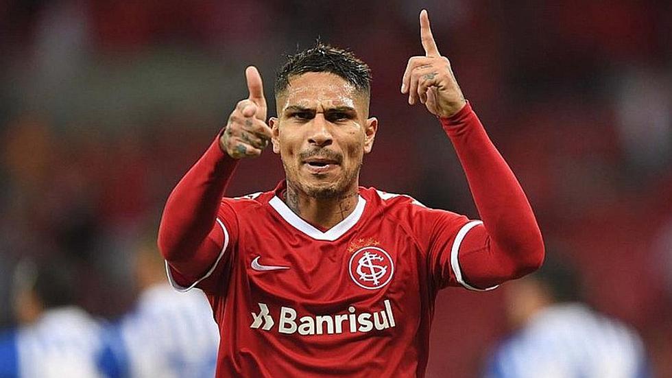 Paolo Guerrero fue titular en la derrota de Internacional ante Palmeiras por la Copa de Brasil