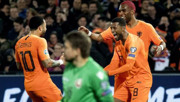 Holanda vs. Polonia: se enfrentan en Ámsterdam por la Liga de Naciones de la UEFA. (Foto: AFP)