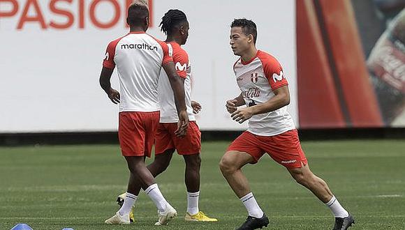 ​Cristian Benavente la rompió en práctica de la selección peruana