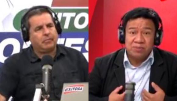 Silvio Valencia y Gonzalo Núñez tuvieron una fuerte discusión en pleno programa en vivo donde Núñez llamó mentiroso a Valencia.