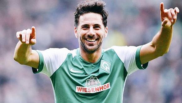 Pizarro revela por qué volvió por cuarta vez al Werder Bremen | VIDEO