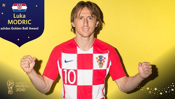 Rusia 2018: Luka Modric fue elegido como el Balón de Oro