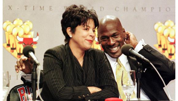 Juanita Vanoy vio de cerca cómo Michael Jordan se convertía en una leyenda del básquet. (Foto: AFP)