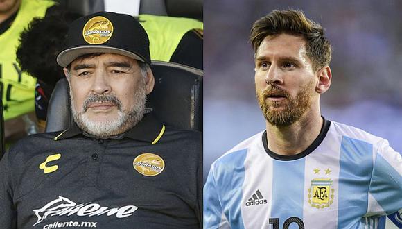 Maradona llamará a Messi para pedirle disculpa por sus declaraciones
