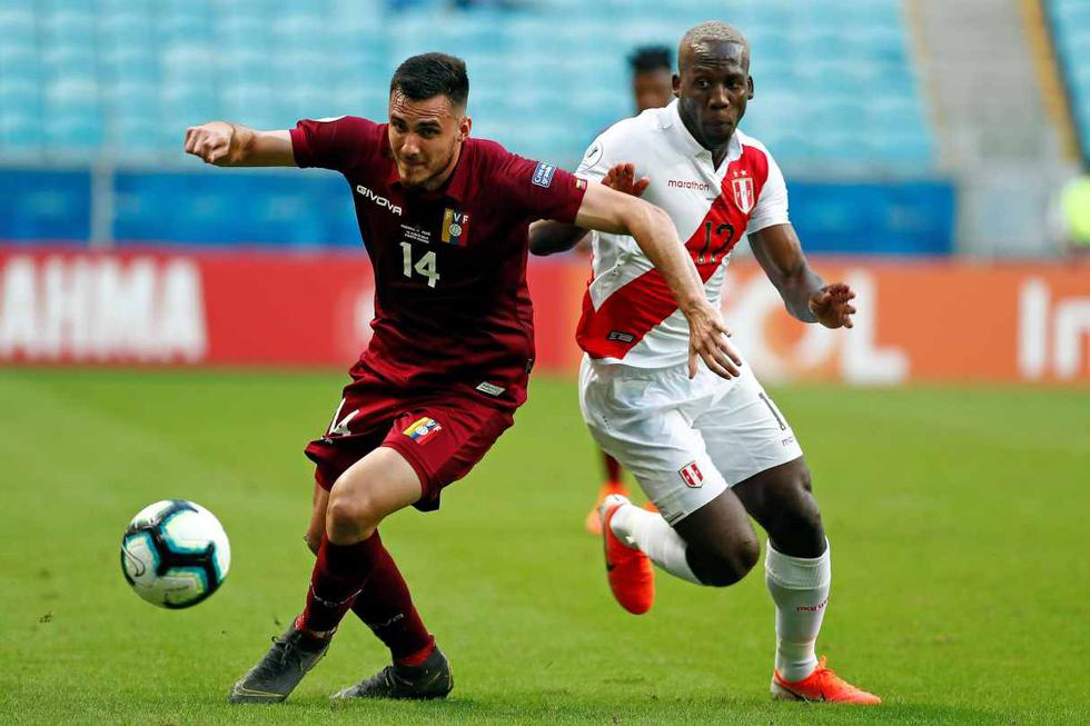 Venezuela vs. Perú – Fecha 5 de la Copa América 2020 – 1 de julio. (Foto: EFE)
