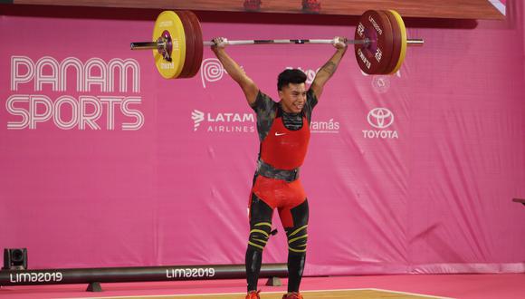 Santiago Villegas se llevó el bronce en el levantamiento de pesas. (Foto: Difusión)