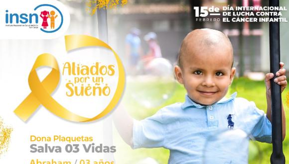 Entérate cómo donar plaquetas a los niños que son atendidos en el INSN de San Borja.