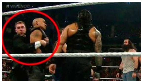 WWE: Fanático burló la seguridad y se metió al ring en Night of Champions [VIDEO]