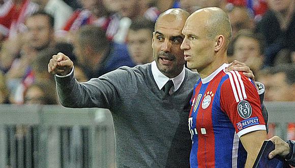 Bayern: Pep Guardiola no descarta regreso de Arjen Robben para Copa de Alemania