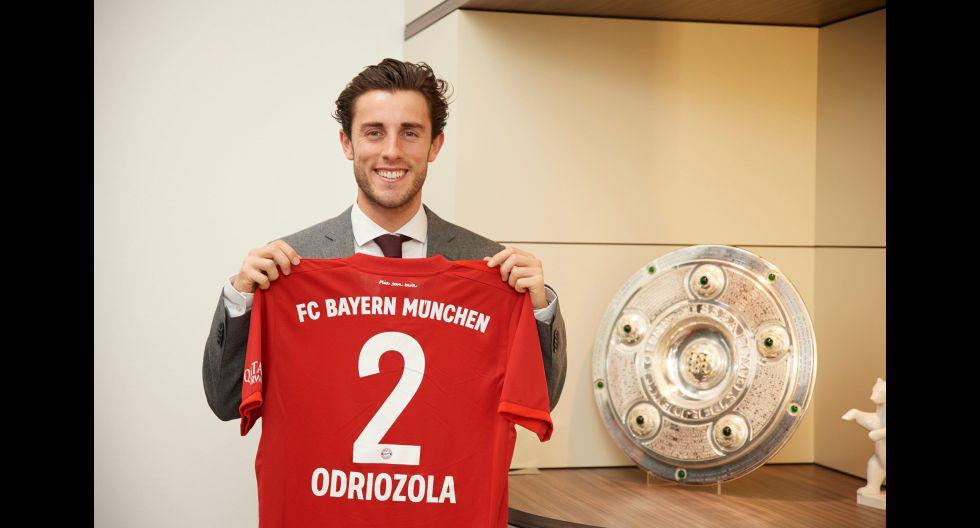 Álvaro Odriozola fue cedido a Bayern Múnich hasta el final de la temporada. (Foto: Bayern Múnich)