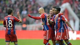 Bundesliga: Bayern Munich con Claudio Pizarro humilló 8-0 al Hamburgo [VIDEO]